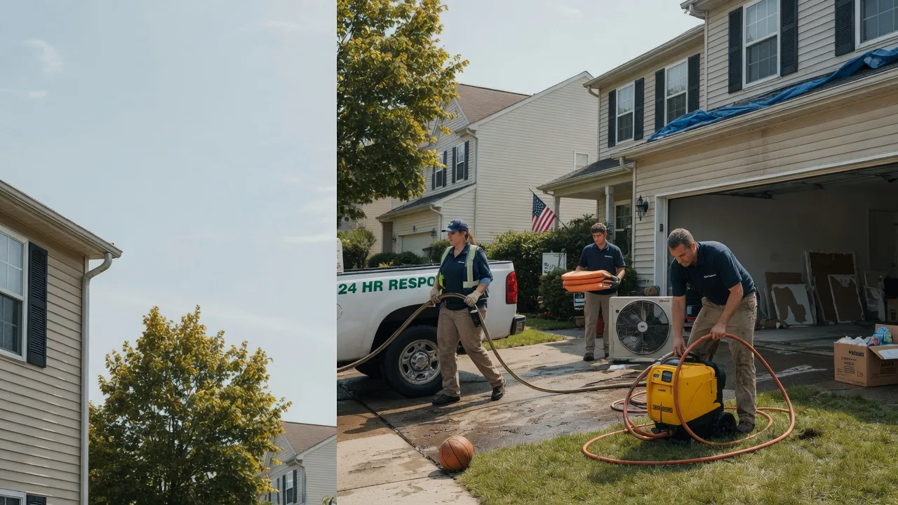 Emergency Water Damage Restoration in Thornton, PA near me